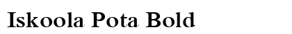 Iskoola Pota Bold preview