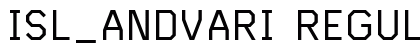 ISL_Andvari Regular preview