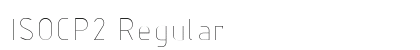 ISOCP2 Regular preview
