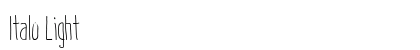 Italo Light Preview