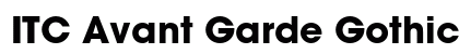 ITC Avant Garde Gothic Std Bold Preview