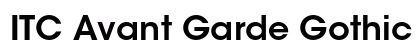 ITC Avant Garde Gothic Std Demi Preview