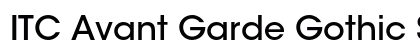 ITC Avant Garde Gothic Std Medium Preview