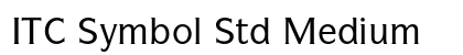 ITC Symbol Std Medium Preview