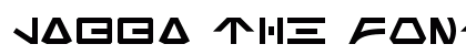 Jabba the Font Regular preview