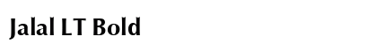 Jalal LT Bold preview