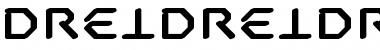 DreiDreiDrei-Black Font