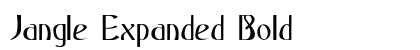 Jangle Expanded Bold preview