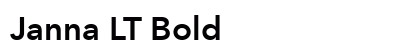 Janna LT Bold preview