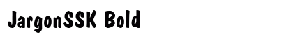 JargonSSK Bold preview