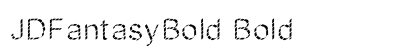 JDFantasyBold Bold preview