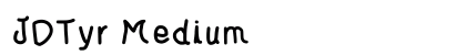 JDTyr Medium preview
