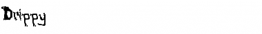 Drippy Font