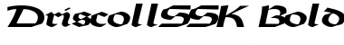 DriscollSSK Font