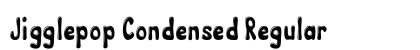 Jigglepop Condensed Regular Preview