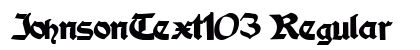 JohnsonText103 Regular preview