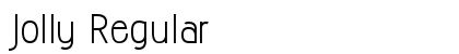 Jolly Regular Preview