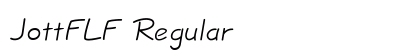 JottFLF Regular preview