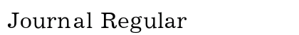Journal Regular preview