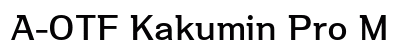 A-OTF Kakumin Pro M preview
