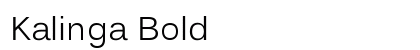 Kalinga Bold preview