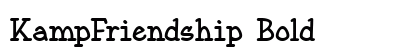 KampFriendship Bold preview