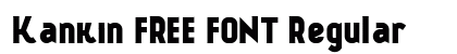 Kankin FREE FONT Regular preview