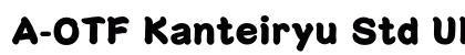 A-OTF Kanteiryu Std Ultra preview