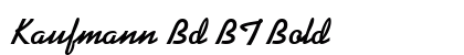 Kaufmann Bd BT Bold preview