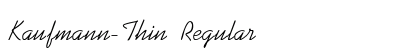 Kaufmann-Thin Regular preview