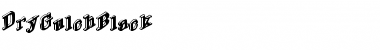 DryGulchBlack Font