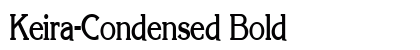 Keira-Condensed Bold Preview