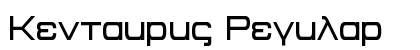 Kentaurus Regular Preview