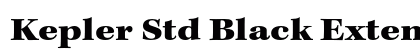 Kepler Std Black Extended Preview