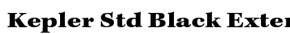 Kepler Std Black Extended Caption Preview