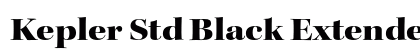 Kepler Std Black Extended Display Preview