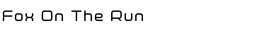 Fox on the Run Regular Font