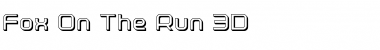 Fox on the Run 3D Font