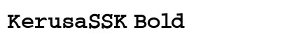 KerusaSSK Bold Preview