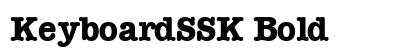 KeyboardSSK Bold preview