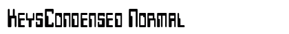 KeysCondensed Normal Preview