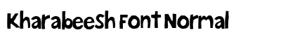 Kharabeesh Font Normal preview