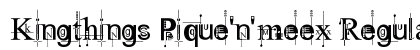 Kingthings Pique'n'meex Regular preview