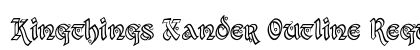 Kingthings Xander Outline Regular preview