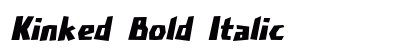Kinked Bold Italic preview