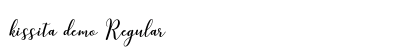 kissita demo Regular preview