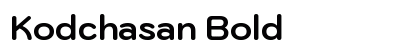 Kodchasan Bold preview