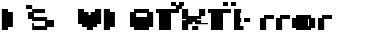 DS VDOTXTError Font