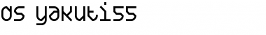 DS Yakuti55 Font