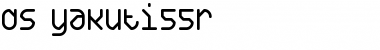 DS Yakuti55R Font